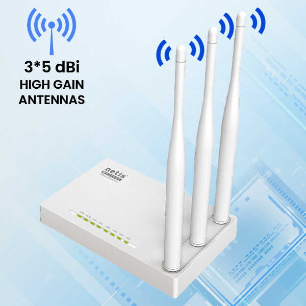 Three 5dBi High-Gain Antennas
