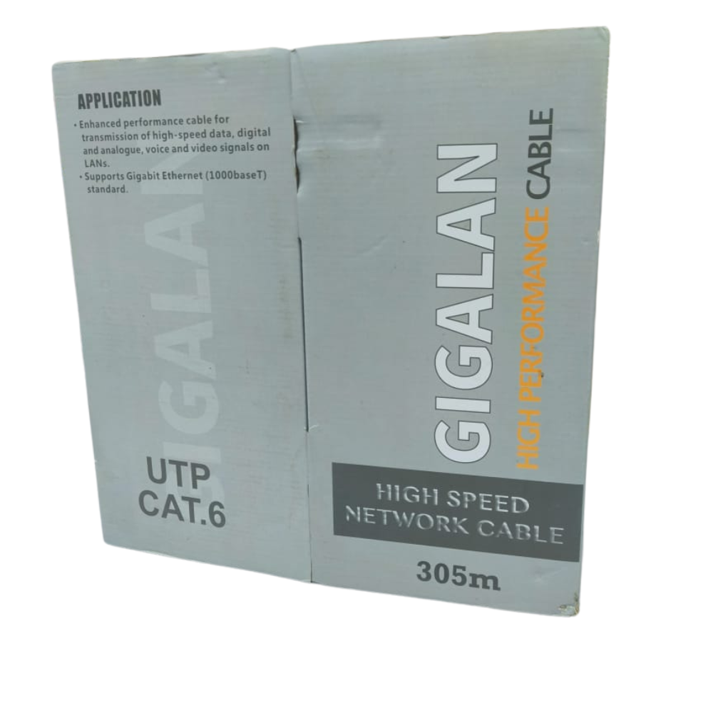 GIGALAN Indoor Cat 6 Ethernet Cable – High-Performance Networking for Homes & Offices